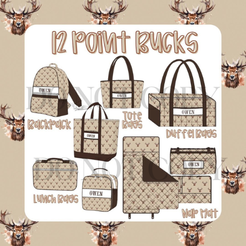 Smocked Luggage - Lunch Bags