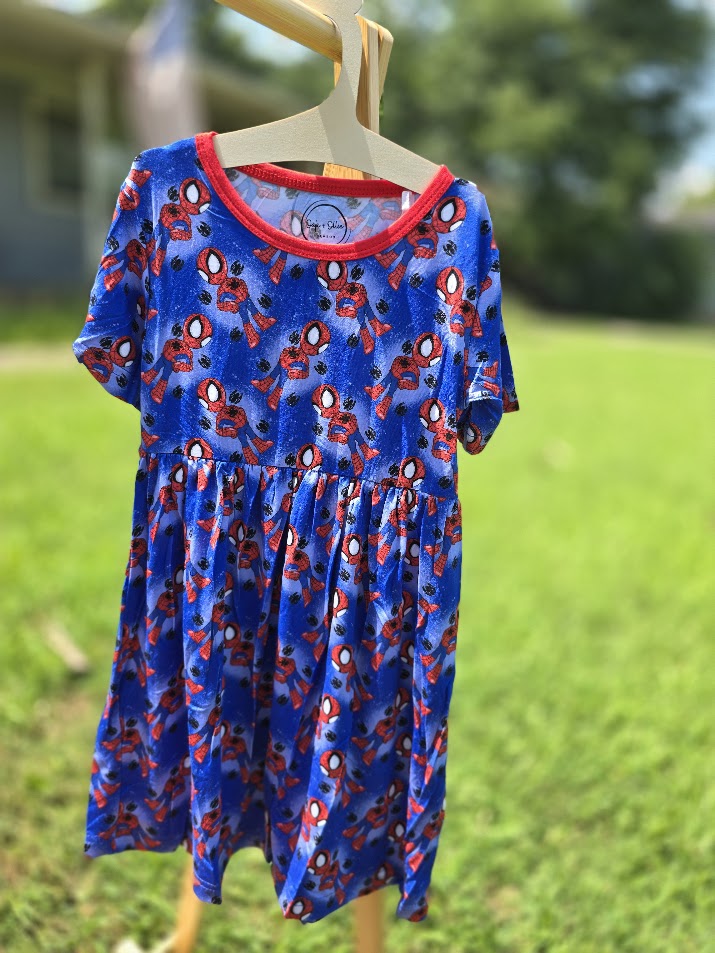 Spider Friend Twirl Dress
