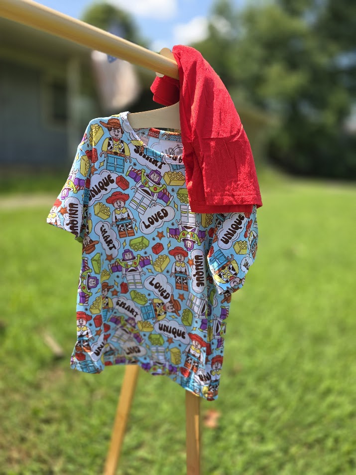 Toys Movie Top and Shorts