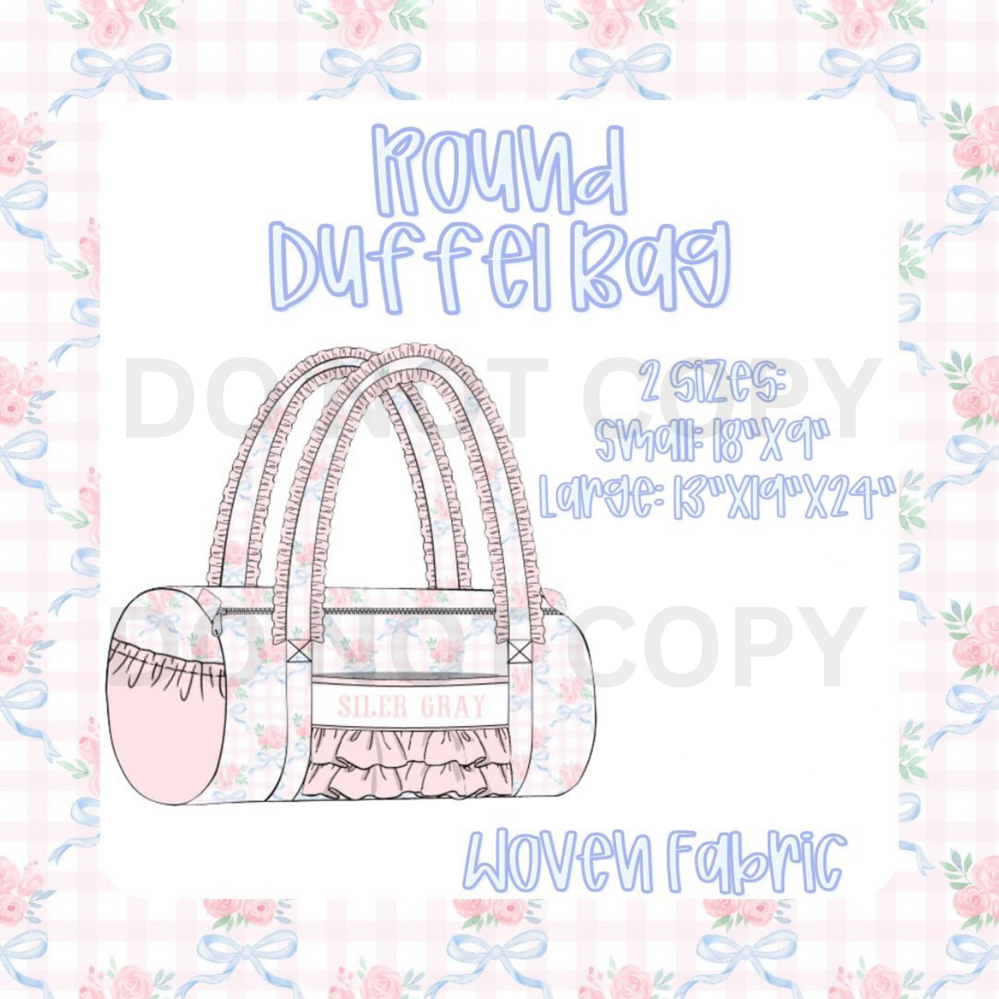 Smocked Luggage - Large Duffel Bags