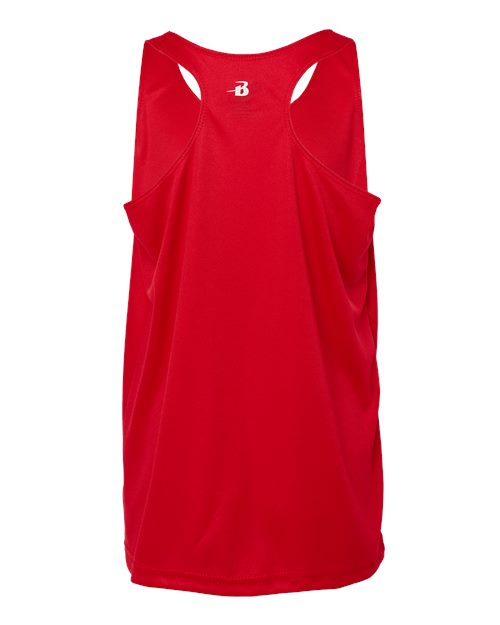 Badger Girls’ B-Core Racerback Tank Top 2166