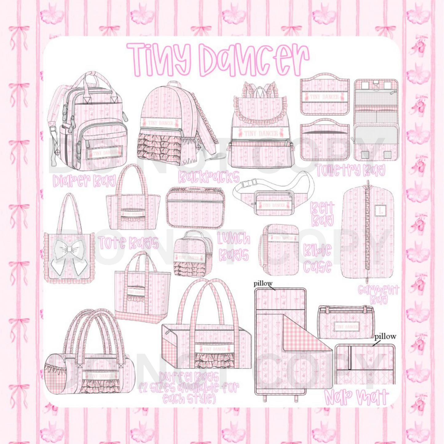 Smocked Luggage - Small Duffel Bags