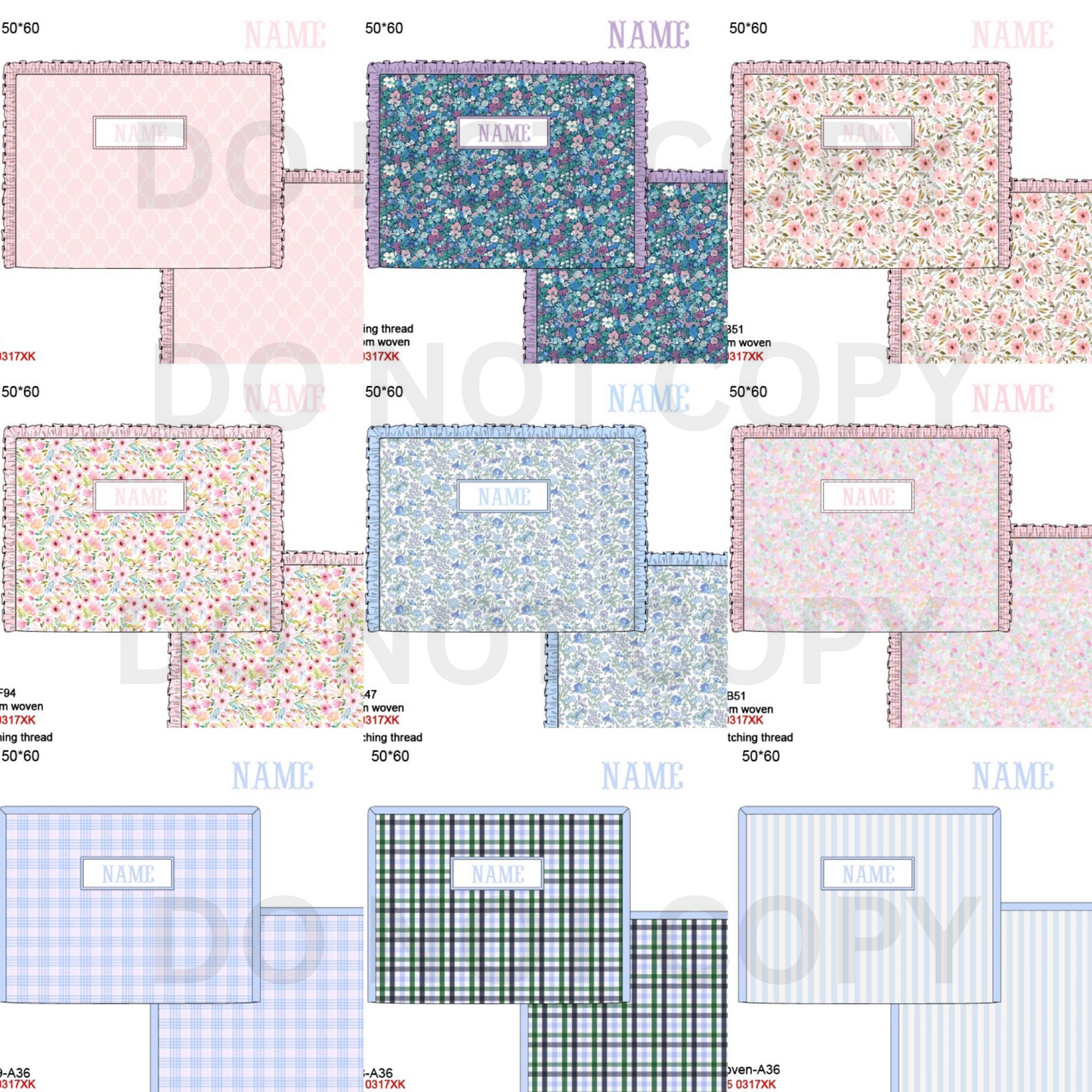Smocked Luggage - Blankets