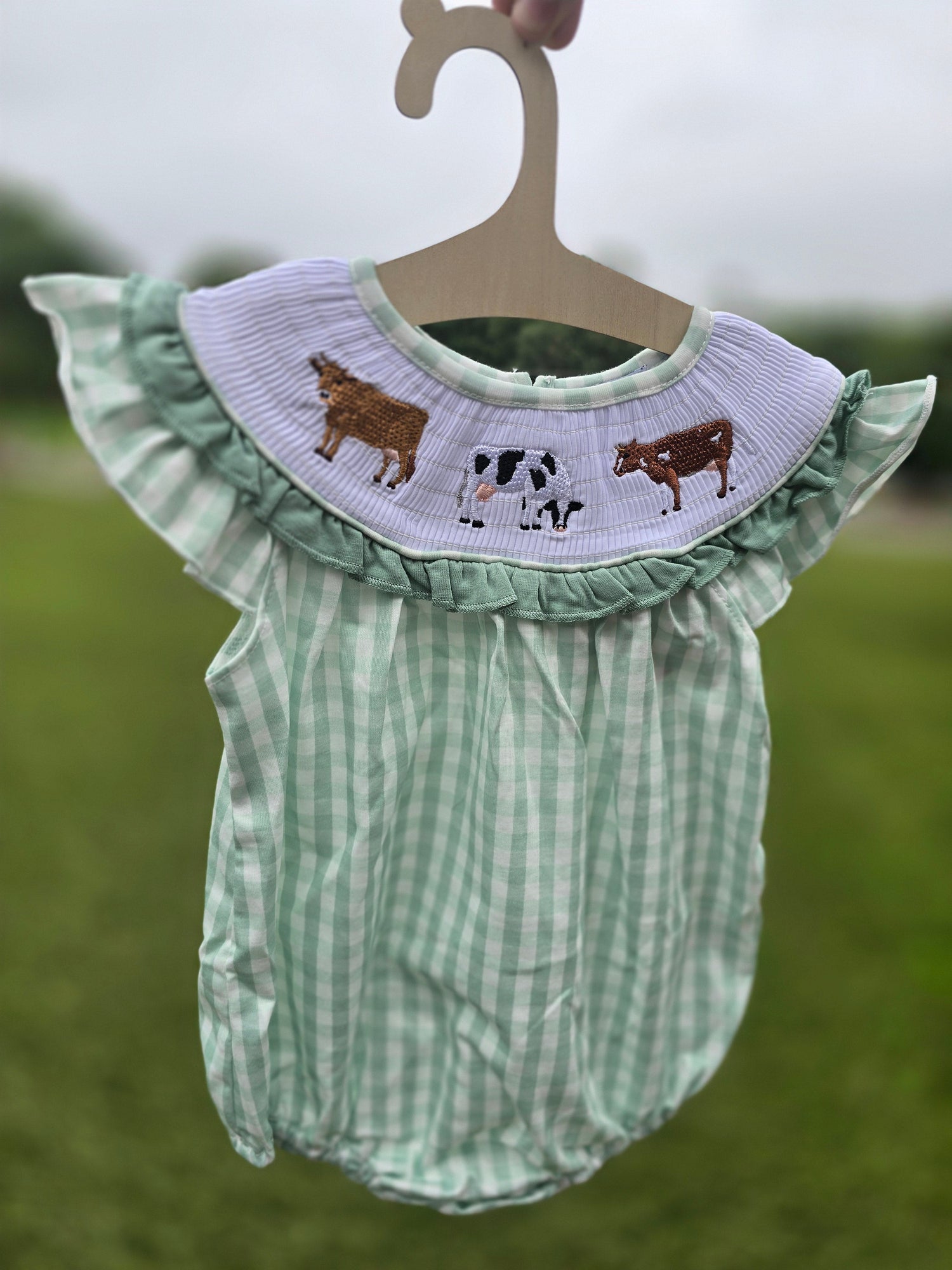 Smocked and Embroidered