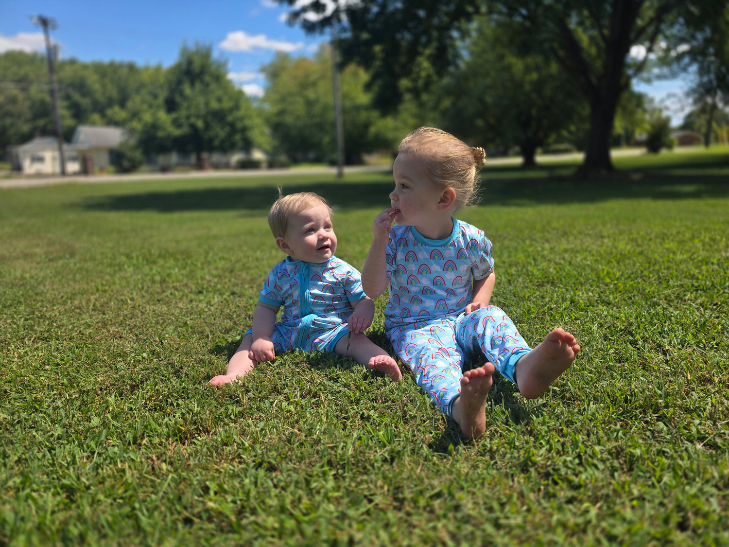 The Rainbow Baby Collection - Bamboo Pajamas
