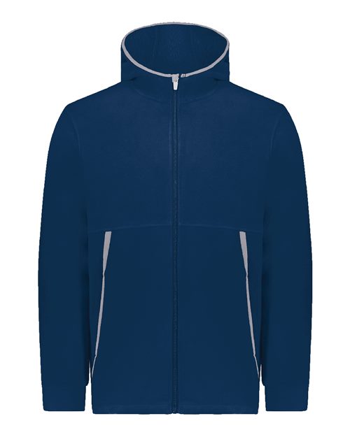 Youth Eco Revive™ Polar Fleece Hooded Full-Zip Jacket