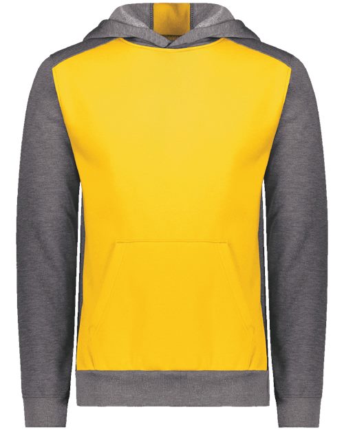 Youth Eco Revive™ Three-Season Triblend Fleece Hooded Sweatshirt