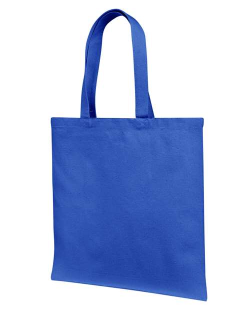 Cotton Canvas Tote Bag With Self Fabric Handles
