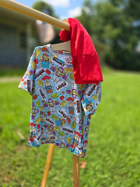 Toys Movie Top and Shorts