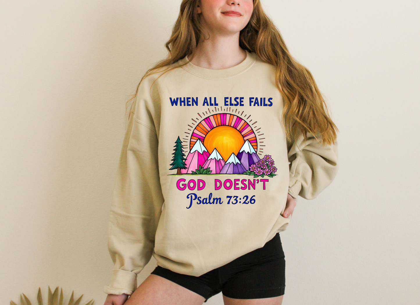 When All Else Fails, God Doesn't Crewneck