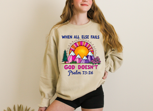 When All Else Fails, God Doesn't Crewneck