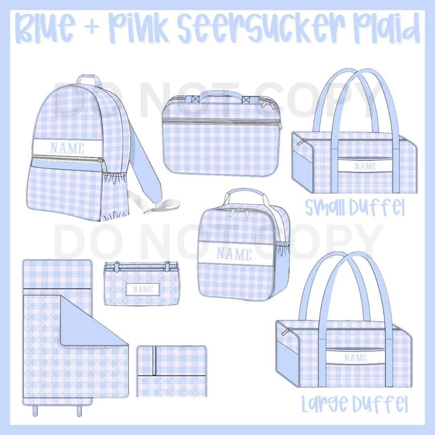 Smocked Luggage - Small Duffel Bags