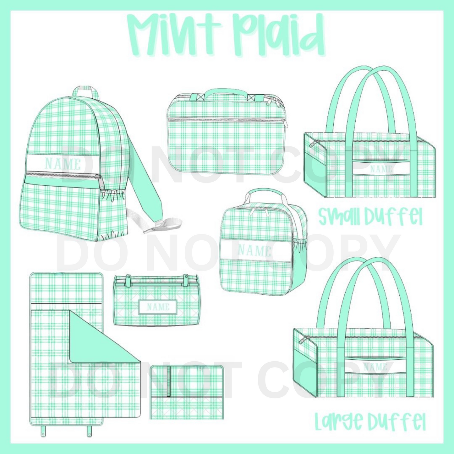 Smocked Luggage - Small Duffel Bags