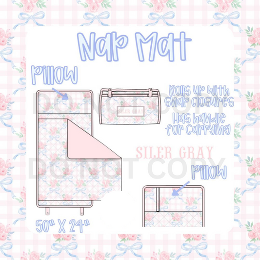 Smocked Luggage - Nap Mat