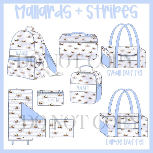 Smocked Luggage - Nap Mat